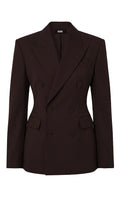 Cross Over Blazer: Dark Coco